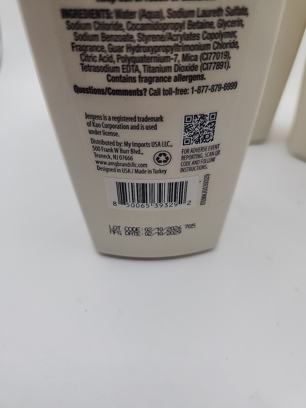 Jergens Moisturizing Hand Soap shea butter retired 4 bottles - Picture 6 of 8